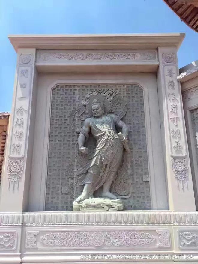 二将在风水布局中的作用瓦力棋牌游戏石雕哼哈(图5)