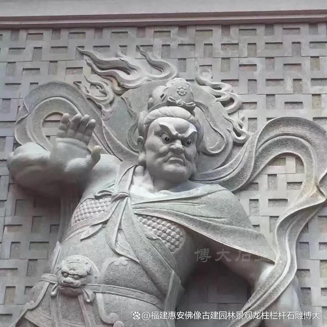二将在风水布局中的作用瓦力棋牌游戏石雕哼哈(图4)